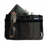 Red Dog black bagpod handbag organiser